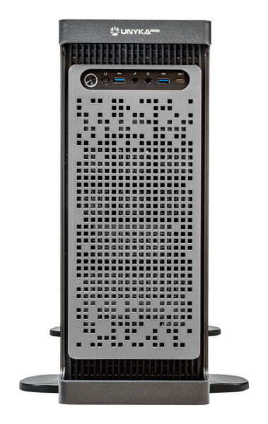 CAJA RACK 19" UNYKAch UK80.40.630 4U ADMITE 4 GPUS 8 BAHIAS 3.5" Y 2 DE 2.5" 2xUSB 3.0 1x USB-C 3.1