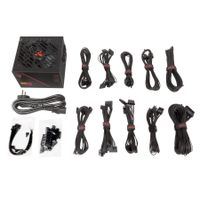 Miniatura 8 de Fuente Alimentación 1000W ABYSM  Morpheo GX5 1000W 80 PLUS Gold Fully-Modular Black,Red