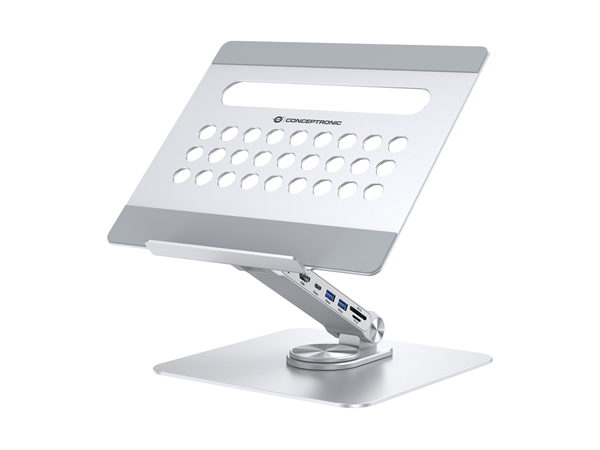 DOCKING USB-C CON SOPORTE CONCEPTRONIC 1xHDMI 4K 2xUSB-A 3.0 1xUSB-C 1xUSB-C PD 100W 1xSD/SDMICRO