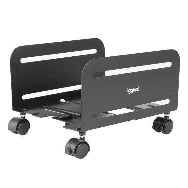 iggual soporte cpu metálico con ruedas sop2