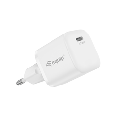 CARGADOR DE PARED QUICK CHARGE PD 1 PUERTO USB-C 20W EQUIP LIFE
