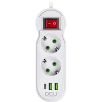 Miniatura 3 de REGLETA DCU 2 TOMAS + 3 PUERTOS USB 10.5W