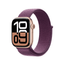 Apple-Watch-Series-10-GPS---Cellular-42mm-Rose-Gold-Aluminium-Case-with-Plum-Sport-Loop