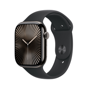 Apple-Watch-Series-10-GPS---Cellular-46mm-Slate-Titanium-Case-with-Black-Sport-Band---M-L