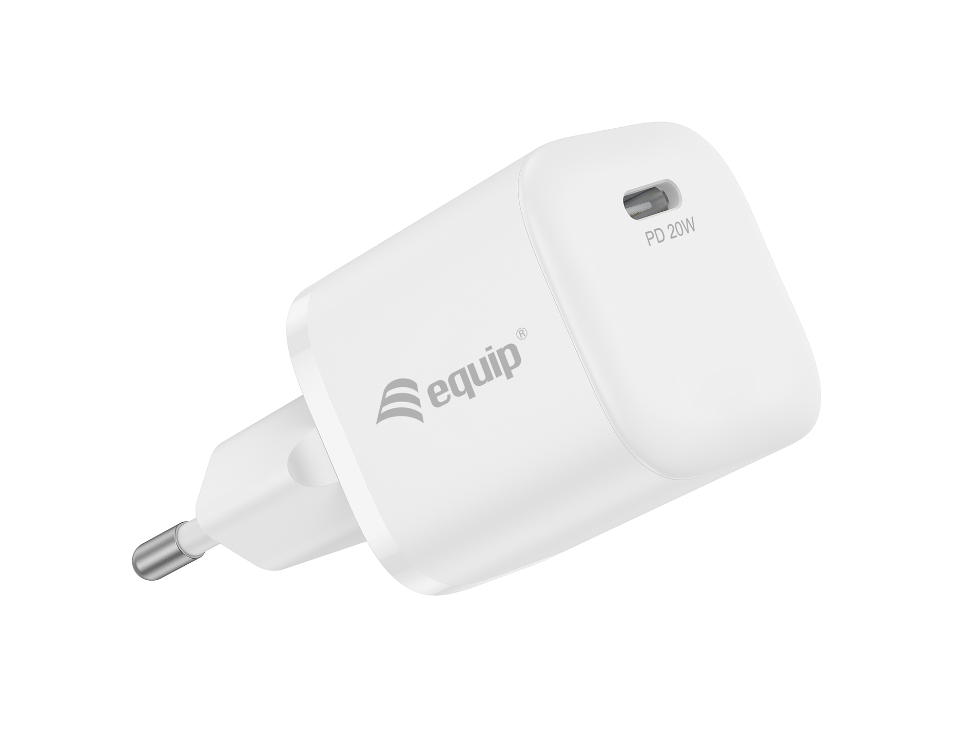 CARGADOR DE PARED EQUIP PACK 25 UNIDADES QUICK CHARGE PD 1 PUERTO USB-C 20W EQUIP LIFE