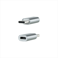Miniatura 1 de ADAPTADOR NANO CABLE USB C/M - MICROUSB/H GRIS