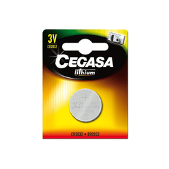 CEGASA PILA LITIO BOTON CR2032 3V BT BLISTER