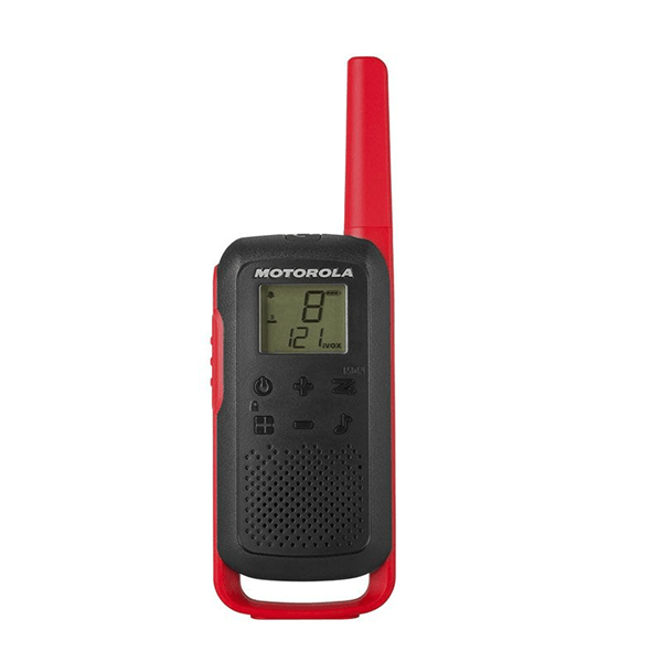 MOTOROLA T62 Walkie Talkie 8Km 16CH Rojo