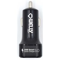 Miniatura 3 de Cargador de coche welly enjoy doble puerto con carga rapida 3 0 30w negro WY11001