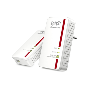 AVM-FRITZ-Powerline-1240E-WLAN-Set-International-Pareja-de-adaptadores-PLC-hasta-1200-Mbps-Base-Wi-Fi-N-incorporada