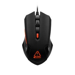 CANYON Gaming Raton optico 6 botones programables sensor optico Pixar  DPI hasta 3200 cable 1.70m luces RGB CND-SGM01RGB
