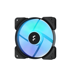 FRACTAL VENTILADOR CAJA ASPECT 12 SERIES RGB PWM 120MM MARCO NEGRO PACK 3 UNID (FD-F-AS1-1207)