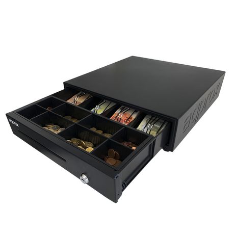 TPV CAJON PORTAMONEDAS APPROX APPCASH01USB BLACK CABLE USB INTEGRADO APERTURA MANUAL Y AUTOMATICA COLOR NEGRO - Imagen 4 de 6 TPV CAJON PORTAMONEDAS APPROX APPCASH01USB BLACK CABLE USB INTEGRADO APERTURA MANUAL Y AUTOMATICA COLOR NEGRO - Imagen 4 de 6