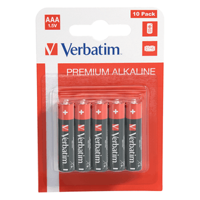 ALKALINE BATTERY AAA 10 PACK
