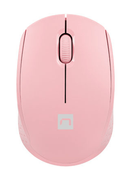 raton natec stork optico inalambrico 1600 dpi rosa