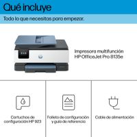 Miniatura 10 de HP OfficeJet Pro 8135e Blanca Multifunción WiFi con Dúplex Automático e Instant Ink