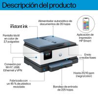 Miniatura 16 de HP OfficeJet Pro 8135e Blanca Multifunción WiFi con Dúplex Automático e Instant Ink