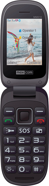 feature phone con 2g - 2.4 blck bateria de 750 mah. bot on