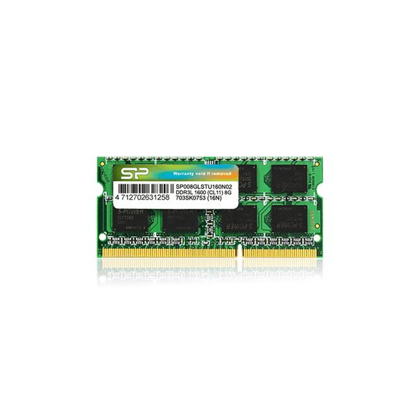 memoria ram silicon power   8gb ddr3l 1600mhz  (1x8)  cl11