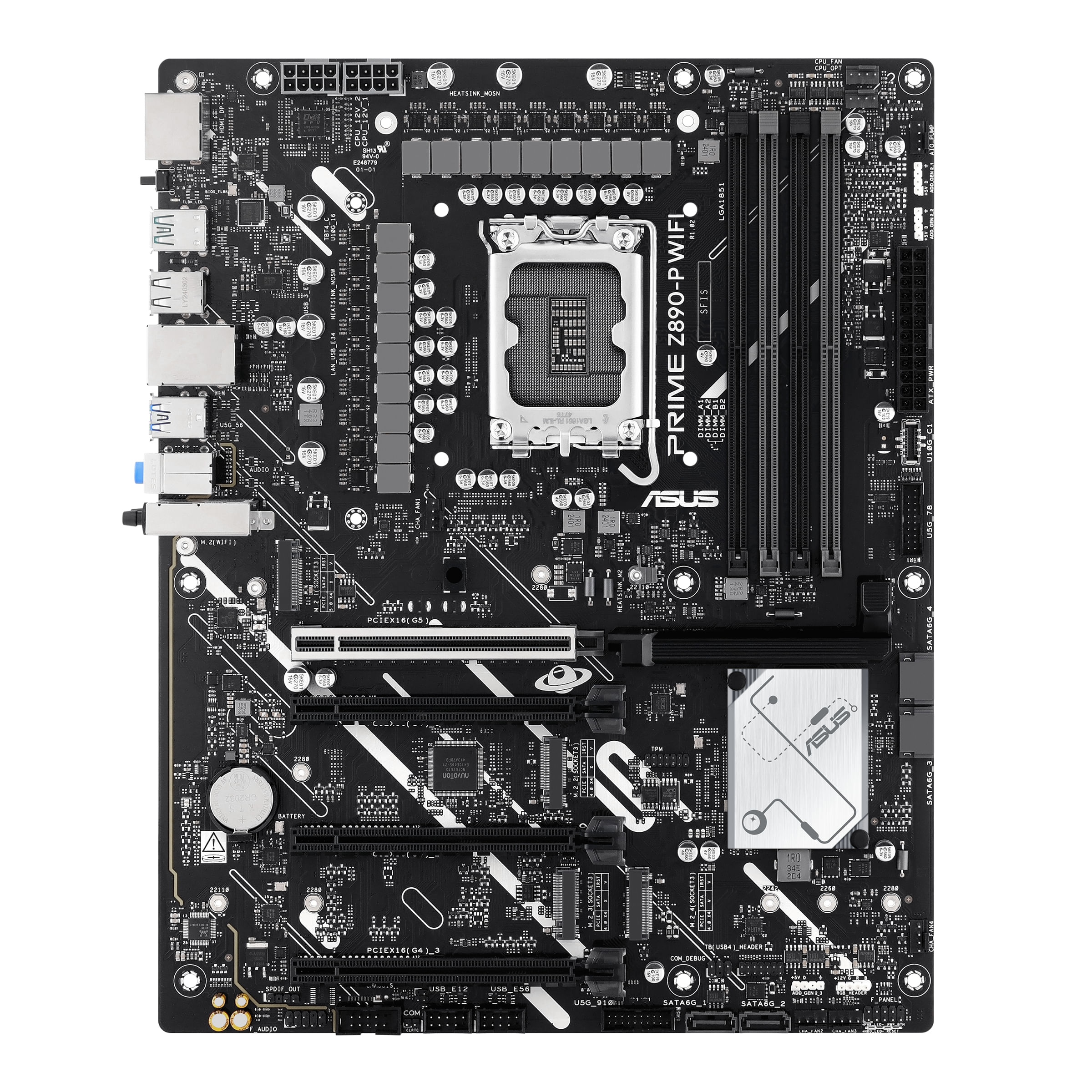 asus intel  prime z890-p wifi lga 1851 (socket v1)