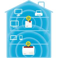 Miniatura 5 de AVM FRITZ!Repeater 600 International Repetidor Wi-Fi N hasta 600 Mbps