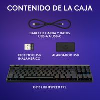 Miniatura 9 de G515 KBD Lightspeed TKL BLACK ES