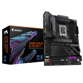 Placa Intel  GIGABYTE Z890 AORUS ELITE WIFI7 Placa Base - Soporta CPUs Intel Core Ultra (Serie 2), 16+1+2 Fases VRM, hasta 8800MHz DDR5 (OC), 1xPCIe 5.0 + 3xPCIe 4.0, Wi-Fi 7, 2.5GbE LAN, USB 4 LGA 1851 (Socket V1)