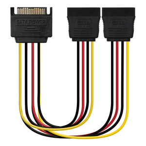 CABLE-MOLEX-SATA-ALIMENTACION-NANO-CABLE-MOLEX-M---2XSATA-H-02M