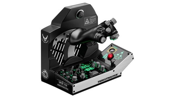 thrustmaster viper tqs mission pack (cuadrante de aceleracion + panel de control)