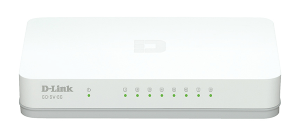 8-Port Gigabit Easy Desktop Switch