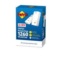 Miniatura 4 de AVM FRITZ!Powerline 1260E WLAN Set International, Pareja de adaptadores PLC hasta 1200 Mbps, Base Wi-Fi AC+N