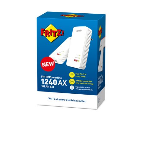 FRITZ POWERLINE 1240 AX WLAN SET INTERNATION AL - Imagen 4 de 10 FRITZ POWERLINE 1240 AX WLAN SET INTERNATION AL - Imagen 4 de 10