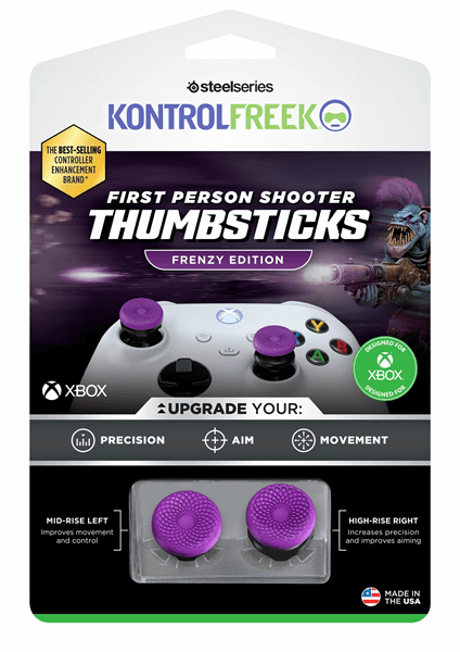 ACCESORIO GAMEPAD KONTROLFREEK BY STEELSERIES FPS Frenzy Purple/Black - XBX6100-XBX