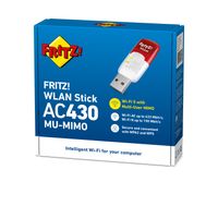 Miniatura 4 de AVM FRITZ!WLAN Stick AC 430 MU-MIMO International, Adaptador USB Wi-Fi AC + N, Doble banda