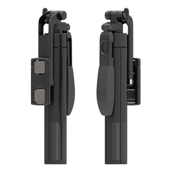 AISENS Palo Tripode Para Selfie Con Mando A Distancia Bluetooth 3 En 1  Negro