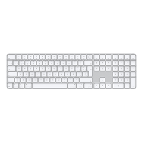 Magic Keyboard with Touch ID and Numeric Keypad for Mac models with Apple silicon - Spanish - White Keys