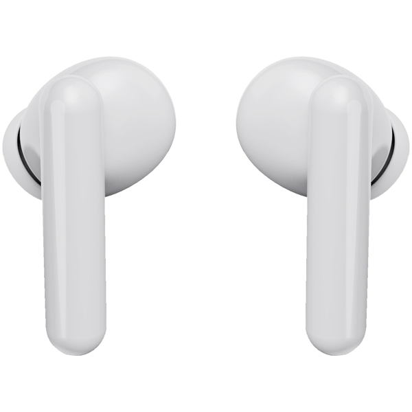 auriculares denver twe-38 bluetooth v5.0 estuche de carga blanco