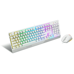 TECLADO + RATON MSI VIGOR GK30 COMBO WHITE