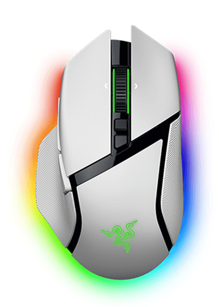 raton razer basilisk v3 pro 35k blanco (rz01-05240200-r3g1)