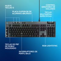 Miniatura 7 de G915 X Wired Gaming KBD BLACK ES