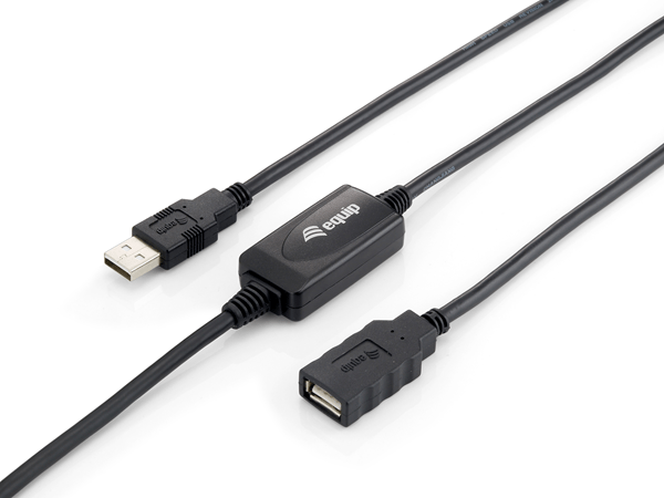 CABLE PROLONGADOR EQUIP USB 2.0 10 MTS. CON AMPLIFICADOR