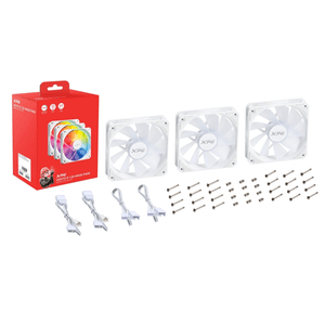 VENTILADOR XPG VENTO | 120MM | ARGB | PACK 3 | BLANCO