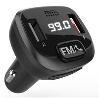 Miniatura 6 de TRANSMISOR DE COCHE ENERGY SISTEM CAR FM TALK MANOS LIBRES BLUETOOTH 5.3  REPRODUCTOR VIA MICROSD O USB-A  PUERTO DE CARGA USB