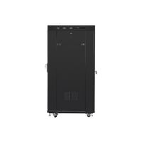 Miniatura 6 de ARMARIO LANBERG RACK 19" 27U 600X800 FLAT PACK NEGRO PUERTA CRISTAL CON LCD