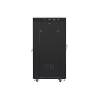 Miniatura 7 de ARMARIO LANBERG RACK 19" 27U 600X800 FLAT PACK NEGRO PUERTA CRISTAL CON LCD