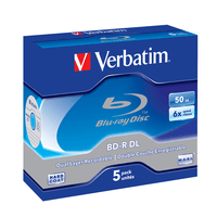 Miniatura 1 de BD-R 2x Double Layer 50GB Pack 5 uds
