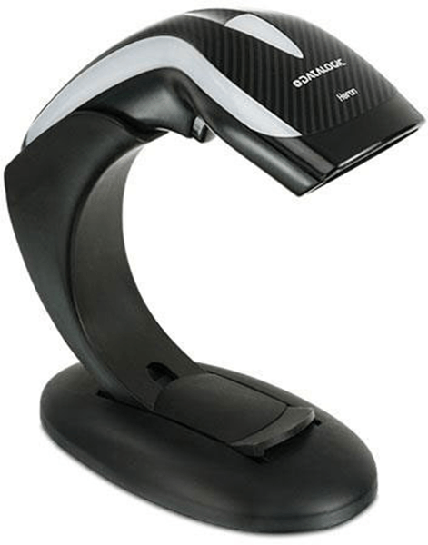 HERON HD3130 1D SCANNER WITH STAND BLACK