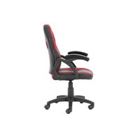 Miniatura 4 de SILLA GAMER JUNIOR CONCEPTRONIC EYOTA06R COLOR NEGRO DETALLES EN ROJO RECUBRIMIENTO PU DE ALTA CALIDAD DISEÑ?O ERGONOMICO