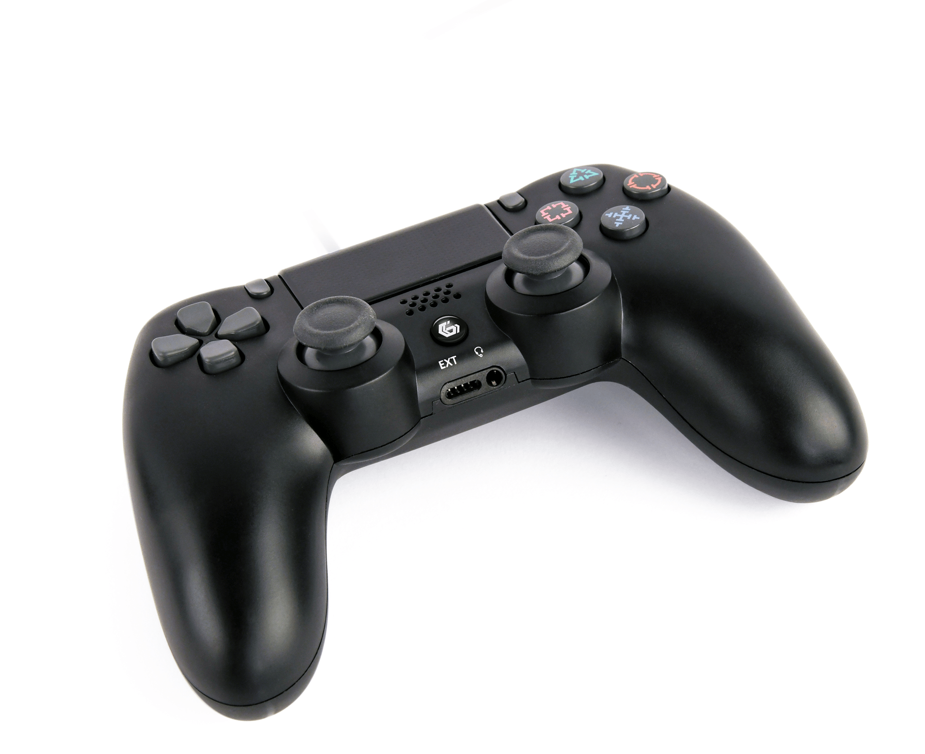 mando de juegos inalambrico gembird para playstation 4 o pc, negro
