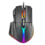 MOUSE MARS GAMING MM-XT BLACK 9B 12800DPI RGB CABLE FEATHER PARACORD